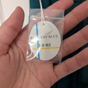 Kennedy Blue Emerald Green Formal Dress